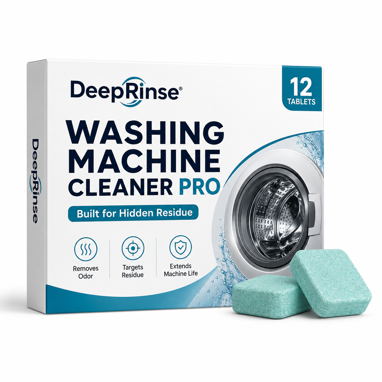 DeepRinse Washing Machine Cleaner