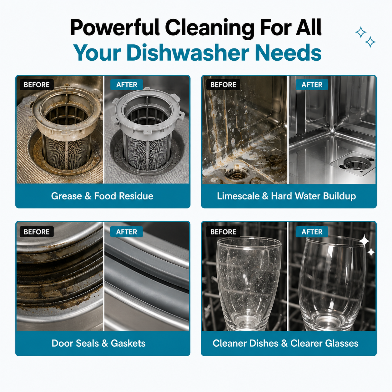 DeepRinse Dishwasher Cleaner Pro