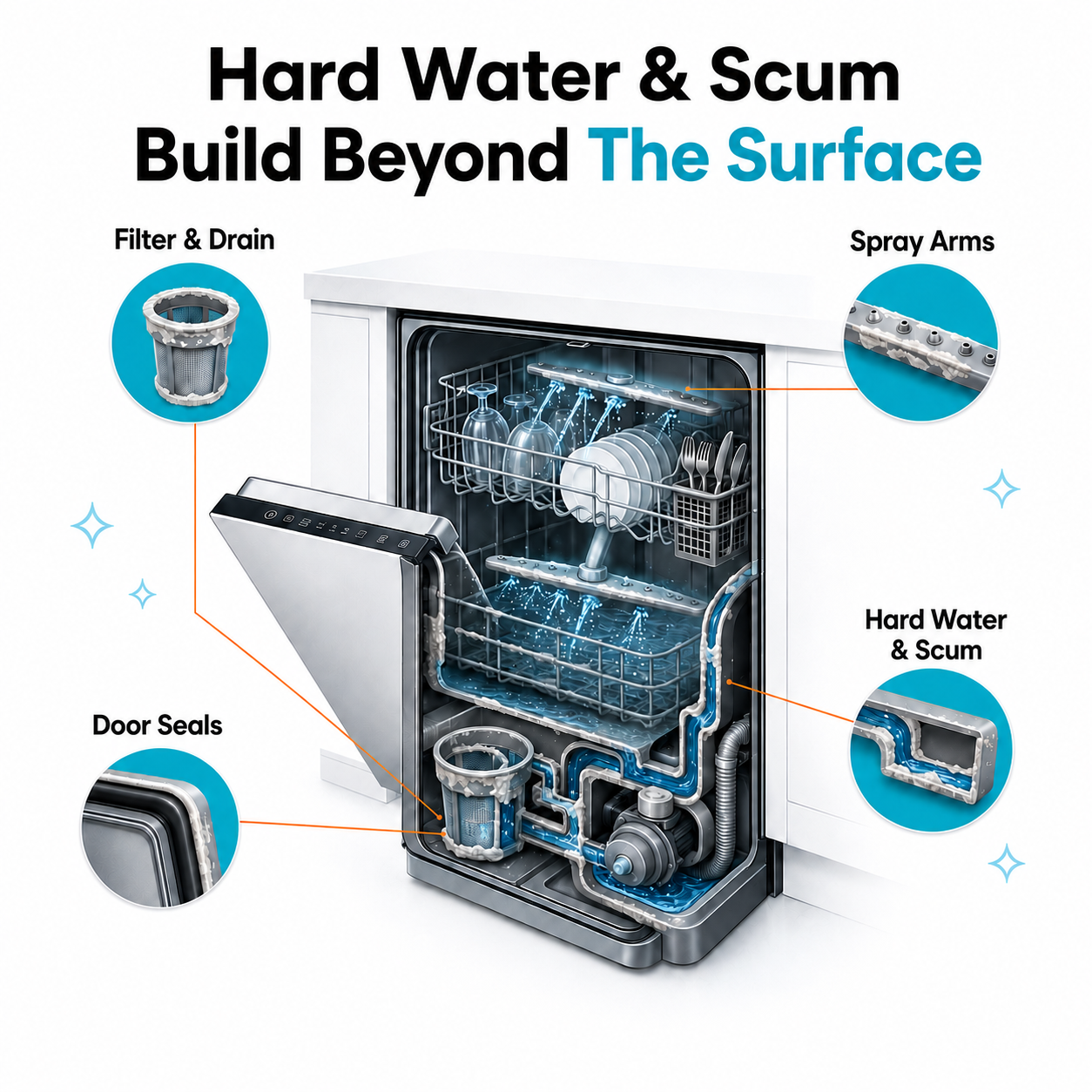 DeepRinse Dishwasher Cleaner Pro