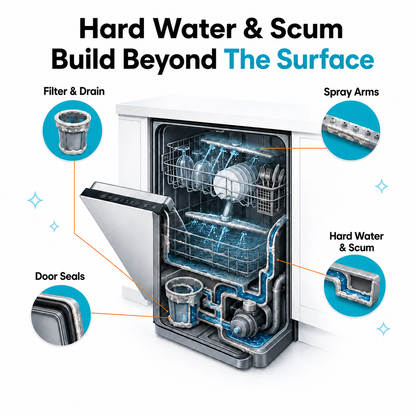 DeepRinse Dishwasher Cleaner Pro