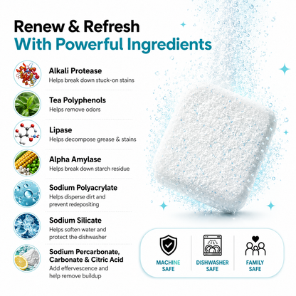 DeepRinse Dishwasher Cleaner Pro