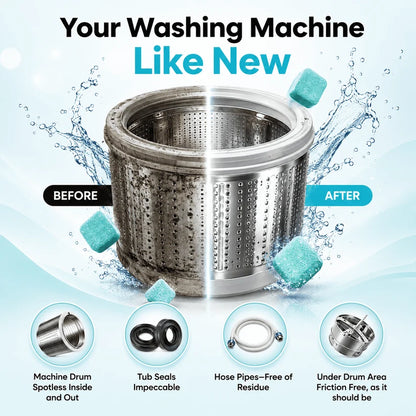 DeepRinse Washing Machine Cleaner