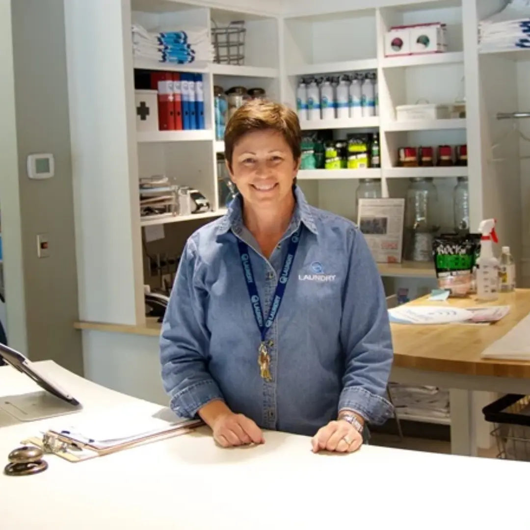 Laundry shop owner